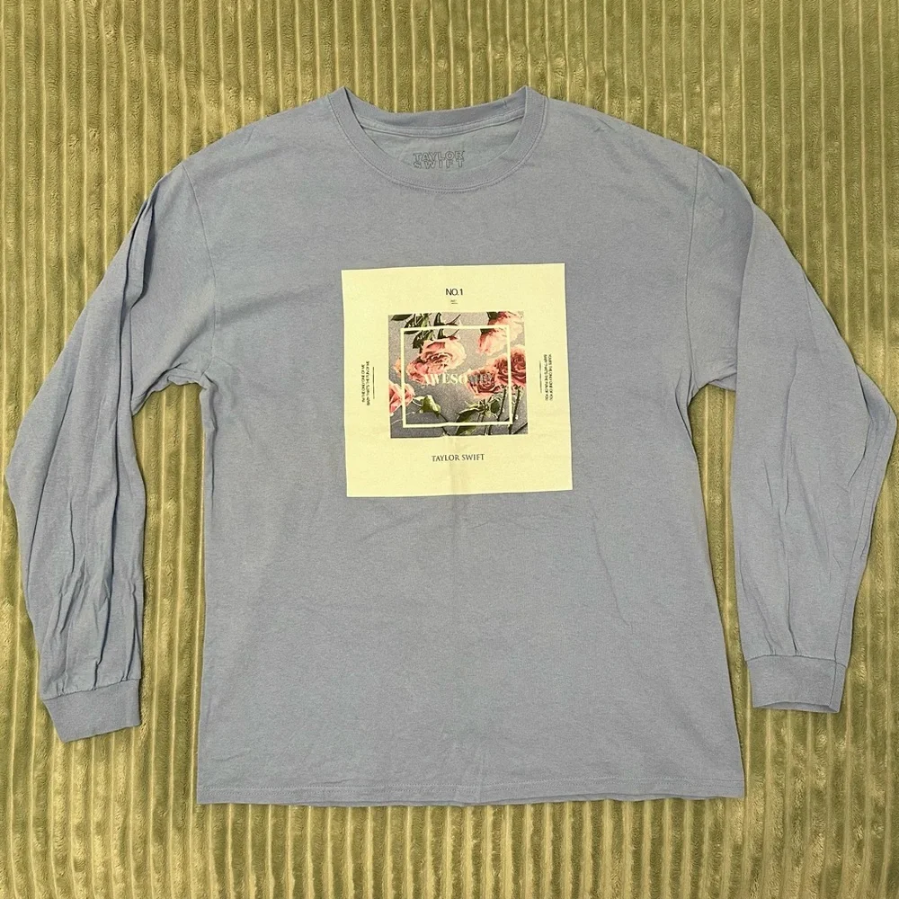 Long Sleeve Taylor Swift ME! Floral T-Shirt - Picture 2 of 4